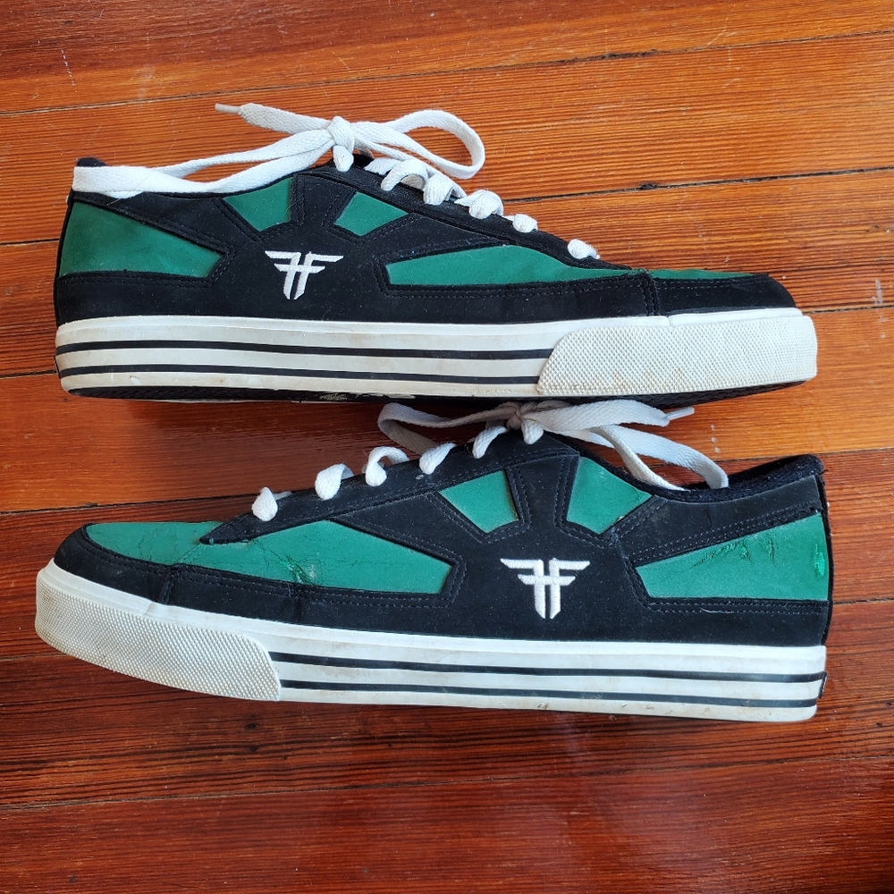 Vintage Fallen Rising Sun Skate Shoes 10.5